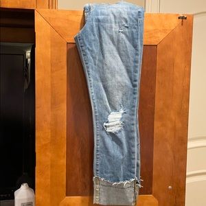 Joe’s jeans - cuffed distressed
